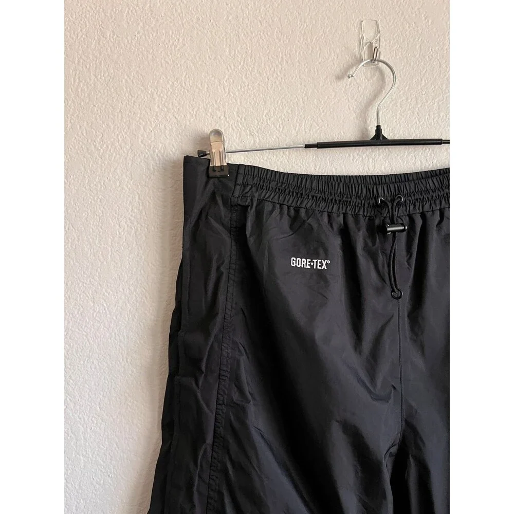 Vintage The North Face GORE-TEX Gorpcore Mountain Light Pants Black Size LARGE